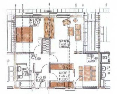 Moderne 3 Zi. Wohnung mit Terrasse und Stellplätze über den Dächern von Schorndorf