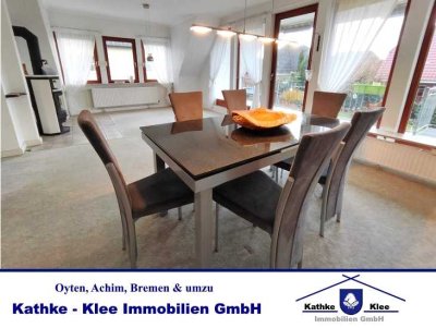Im Herzen von Oyten: 3-Zimmer-Obergeschosswohnung mit sonniger Loggia