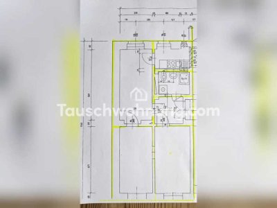 Tauschwohnung: kleine 2,5- 3Raum Wohnung . WG geignet