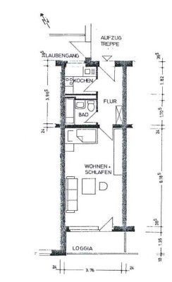 Erstbezug nach Sanierung mit Balkon: Ansprechende 1-Zimmer-Wohnung in Barsinghausen