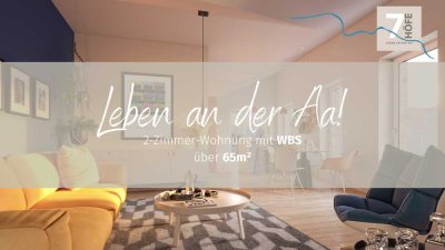 Neubauwohnung mit WBS für 2 Personen!