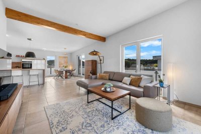 Einziehen und genießen: Penthouse mit Dachterrasse und Garage in ruhiger Wohnatmosphäre von Xanten