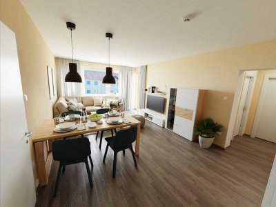 Schöne 3-Zimmer-Wohnung mit Dusche und Badewanne!