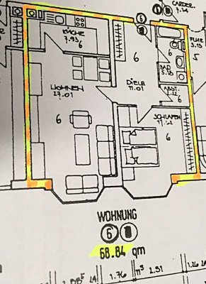 zentrumsnahe Lage, flexibel gestaltbare 2 Zimmer, Aufzug, EBK