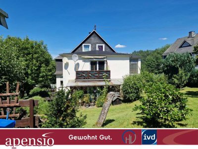 apensio - GEWOHNT GUT -: SANIERTE Maisonette-Wohnung im ZWEI-Parteien-Haus