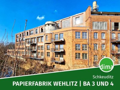 ERSTBEZUG sanierte Papierfabrik | EG-Whg. mit Nordost-Loggia, Wannenbad, Fußbodenheizung, Parkett