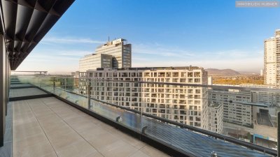 DC-Flats - Terrassenwohnung im obersten Tower Stock - mit Blick über Wien - 3 Zimmer