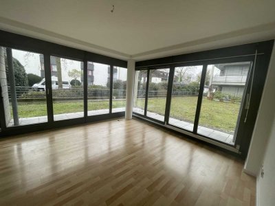 Rheinnahe 2-Zimmerwohnung im Erdgeschoss