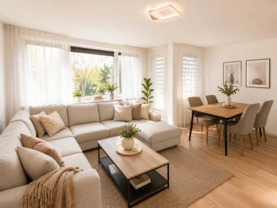 Gepflegte 3-Zimmerwohnung, nähe Sodenmattsee.
