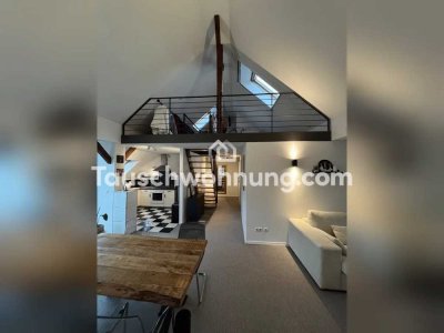 Tauschwohnung: schöne Maisonettewohnung mit Galerie