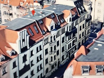 freie 4-Raum-Whg. mit perfekter Raumaufteilung, 3.OG, Süd-Westbalkon, Innenstadt Zwickau