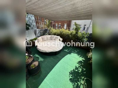 Tauschwohnung: Biete wunderschöne 3Raum Wohnung mit Dachterasse