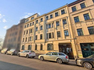 Denkmalschutz: Leerstehende 4-Zimmer-Wohnung in Leipzig-Lindenau zu erwerben - ca. 2015 kernsaniert