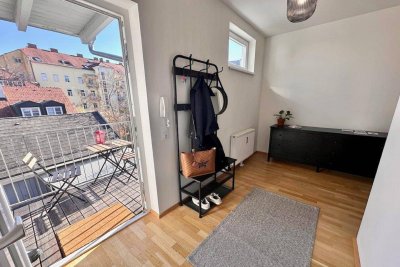 Sonnige, modern möblierte 2-Zimmer-Wohnung in ruhiger Innenhoflage – Südtirolerplatz!