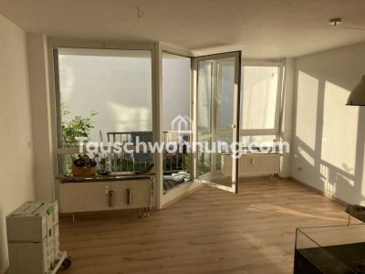 Tauschwohnung: Suche 3 Zimmer Wohnung biete 40m2 Wohnung mit Garten
