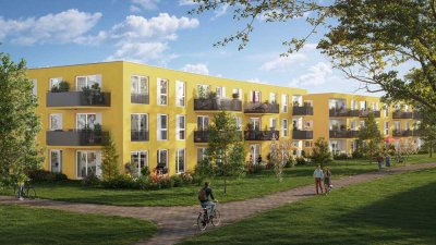 Hübsche 2-Zimmer-Wohnung mit viel Licht und Süd-Balkon