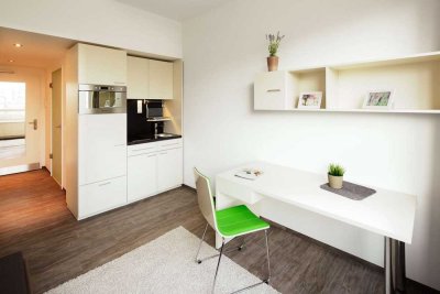 Placed | Komfortables, möbliertes Apartment zentral in Frankfurt Riedberg | Comfort Studio