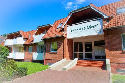 Charmante kleine 3-Raum-Wohnung mit Südbalkon im Haus Land & Meer