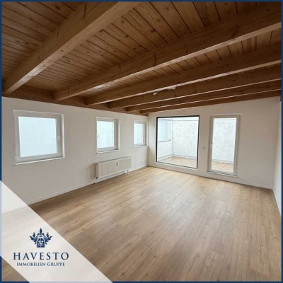 Wunderschöne lichtdurchflutete Dachgeschosswohnung mit großzügiger Dachterrasse!