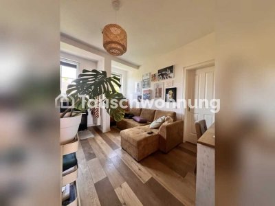 Tauschwohnung: Sanierter 2-Zimmer-Altbau mit Balkon und Echtholzdielen