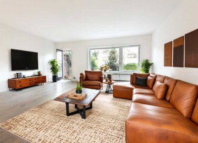 Stilvoll kernsanierte Gartenwohnung