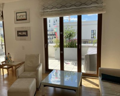 3-Zi.-Penthouse Wohnung mit großzügiger Dachterrasse im Europaviertel