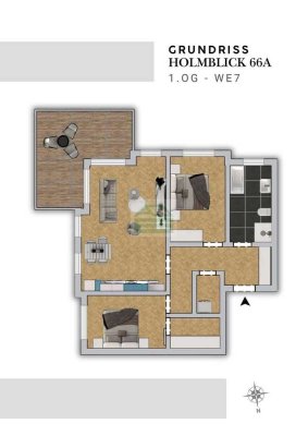 Neubau | Exklusive Lage mit Grünanlage und Gewässer | Provisionsfrei