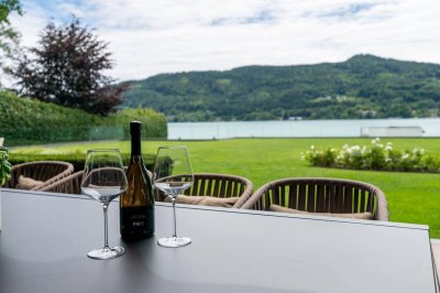RESIDENZ am WÖRTHERSEE | Großzügige Wohneinheit in Exklusivlage | Bootsliegeplatz, Sauna und Beachclub