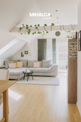 Charmante 3-Zimmer-Dachgeschosswohnung nahe Innenstadt von Burgau