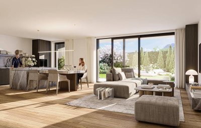 Perfekte 4-Zimmer-Wohnung mit großzügigem Privatgarten