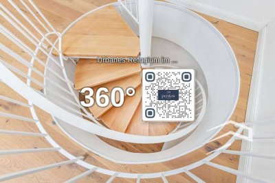 3D Tour: Urbanes Refugium im Hinterhaus-Idyll - Urban Sanctuary in a Quiet Courtyard Setting