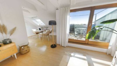 Wohntraum in Ricklingen: 2,5-Zimmer-Dachgeschosswohnung mit Loggia & 2 Bädern!