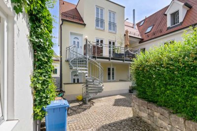 Vollmöblierte 1-Zimmer-Wohnung im Herzen von Lauingen
