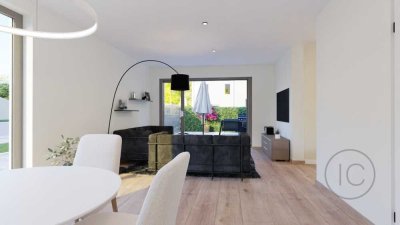 Exklusive 2-Zimmer-Erdgeschoss-Neubauwohnung mit 72 m² Garten in Bornheim Merten!