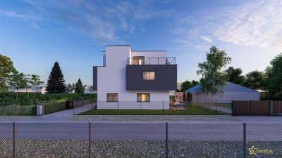 IN BAU. EXQUISITES ZIEGELHAUS! 100 METER beim LANDSCHAFTSSCHUTZGEBIET DONAUSTADT. 5 Zimmer, Dachterrasse, Eigengarten. PROVISIONSFREI für den Käufer.