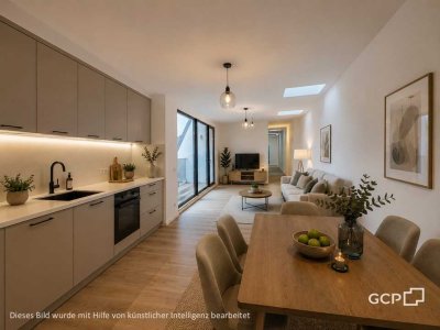 *1.000 € Gutschein! Neubau-Dachgeschosswohnung in Berlin – exklusive 4-Zimmer-Wohnung mit 2 Balkonen
