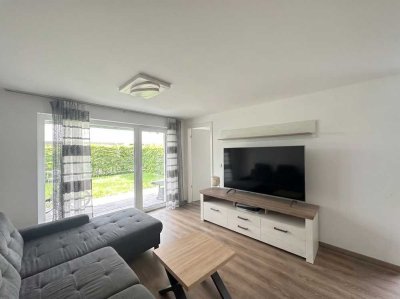 Neuwertiges Wohnglück (BJ 2019): 3-Zi.-Terrassenwohnung mit TG-Stellplatz in HN-Böckingen