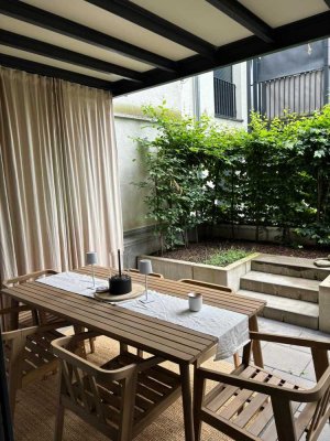 Moderne 2-Zimmer-Wohnung mit großer Süd-West-Terrasse im Luisenhof
