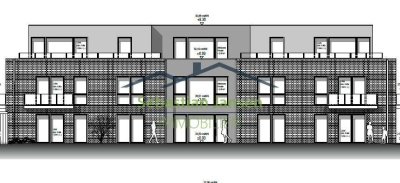 Seniorengerechte 2-Zimmer Wohnung mit Balkon und Aufzug in KfW 40 QNG Standard  - Erbpacht