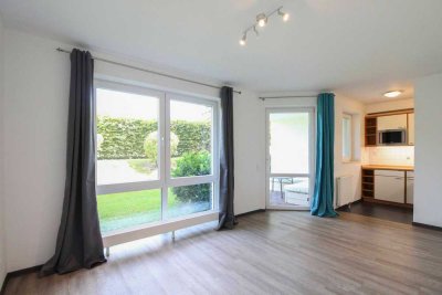 Zu Fuß zum Strand: Gepflegte Souterrainwohnung mit Terrasse und Stellplatz in ruhiger Sackgassenlage