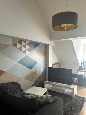 Geschmackvolle 1,5-Raum-DG-Wohnung in Augsburg