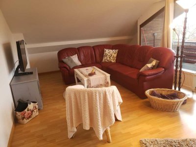Gemütliche Dachwohnung mit Balkon