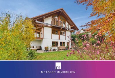 2 Fam.-Haus + ELW in fantastischer Süd-West Rand- und Aussichtslage mit großem, sonnigem Grundstück