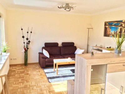 Helles Appartement, Möbliert, Modern, zentral
