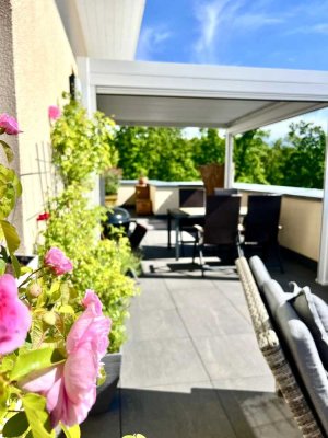 4-Zimmer-Penthouse-Wohnung nahe Lehnitzsee