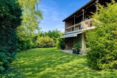 Architektenhaus mit Charakter — 220 m², Garten, Kamin & Galerie, nahe Pfühlpark