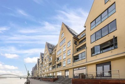 Exklusive 4-Zimmer-Wohnung mit Rheinblick im denkmalgeschützten „Siebengebirge“ – Rheinauhafen Köln