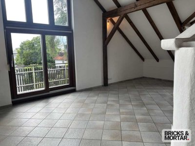 Waldtrudering: Vermietbares Dachgeschoss-Unikat, Energieklasse C, 72 m²