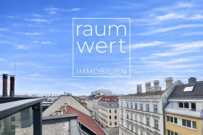 PENTHOUSE-FEELING: 3 Terrassen - private Rooftop- Dachterrasse mit Fernblick - NÄHE AKH