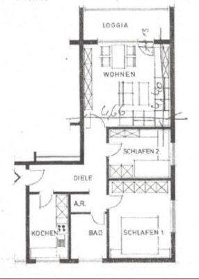 3 Zimmer Wohnung in Rodenbach